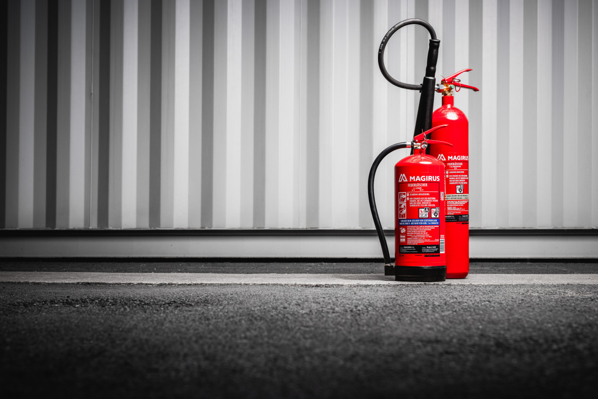 Tragbare Feuerlöscher